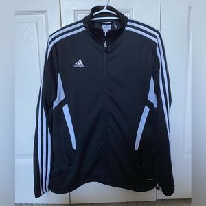 Adidas Striped Zip-Up